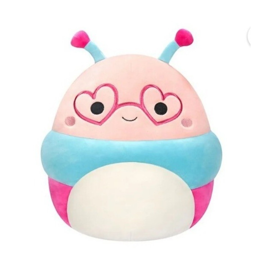 Squishmallows 8"  RARE Griffith The‎ Caterpillar Valentine Special